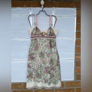 Maurizio pecoraro floral print dress size 6